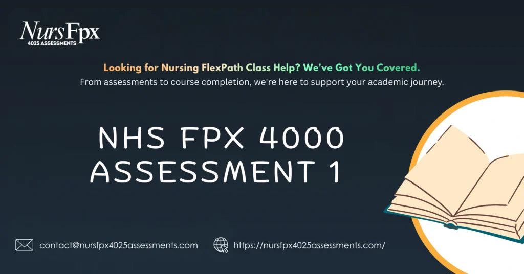 NHS FPX 4000 Assessment 1 Pledge of Academic Honesty